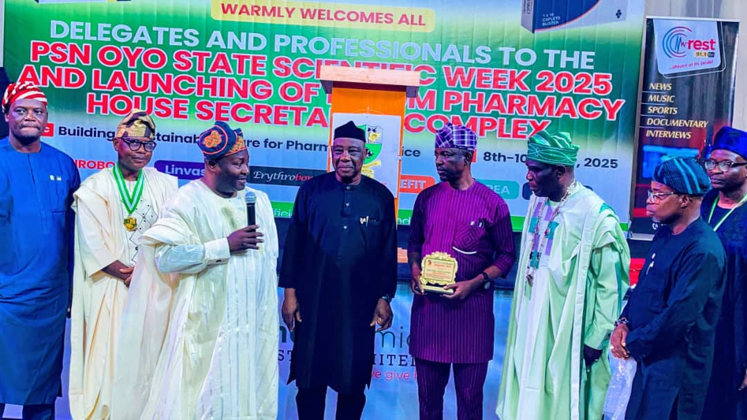 PSN decorates Makinde as Grand Patron...as Deputy Gov, Akeem Olatunji bag distinguished awards