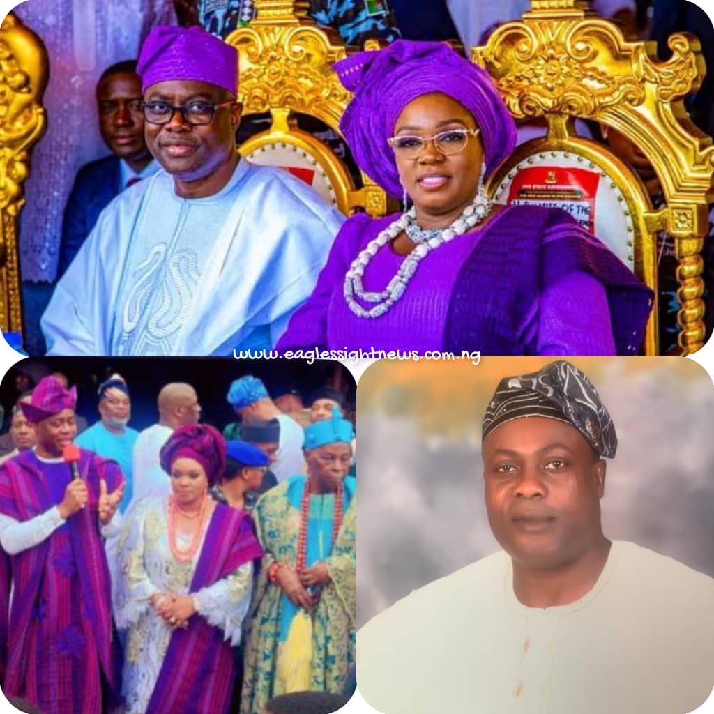 OYOWMA Chairman, Hon. Biiro, Felicitates Governor Makinde and Wife on Conferment of Aare and Yeye Aare Omoluabi Titles