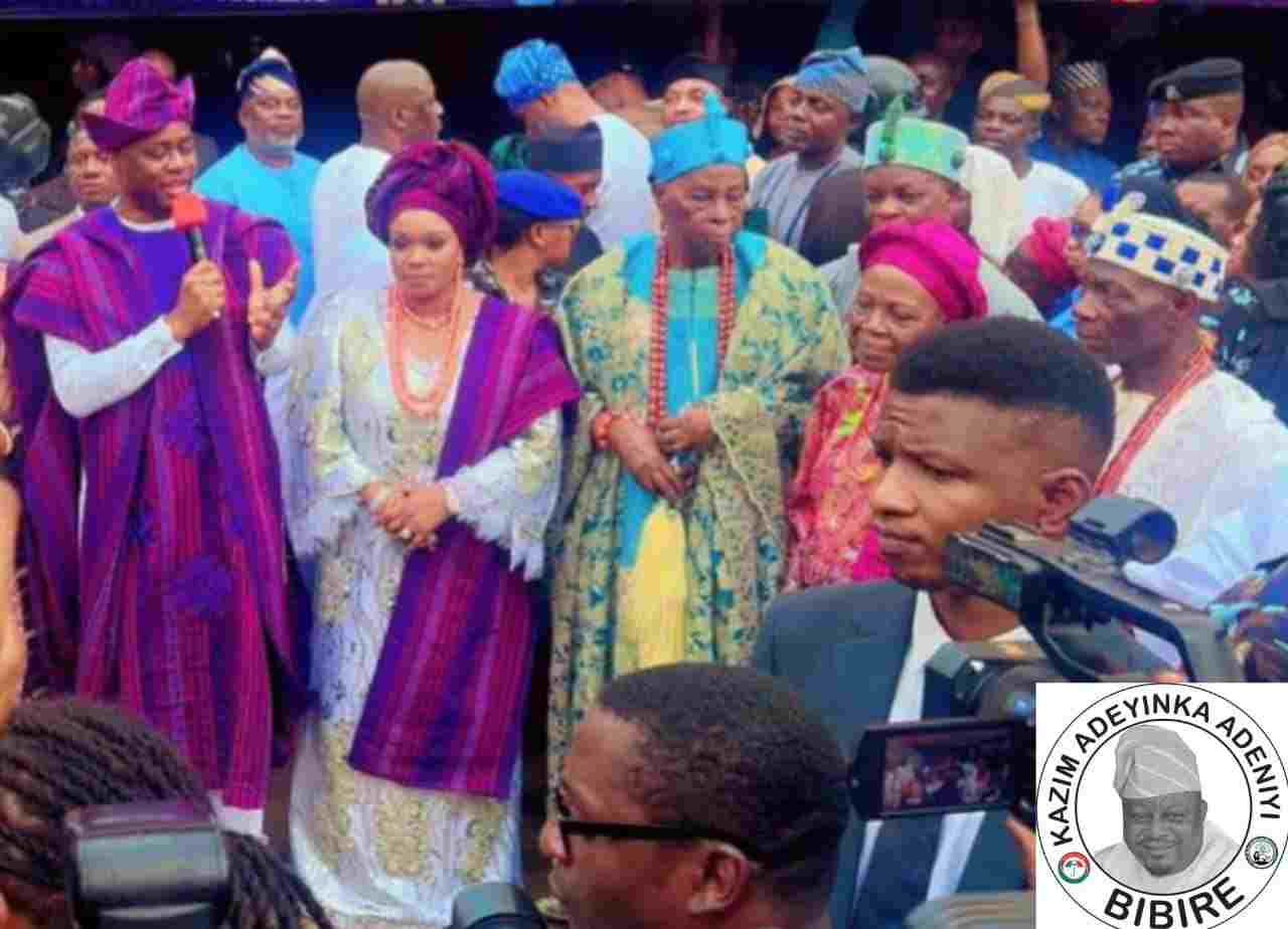Hon. Kazim Bibire 'DCOS' Congratulates Governor Makinde And Wife On Installation As Aare And Yeye Aare Omoluabi Of Akure Kingdom