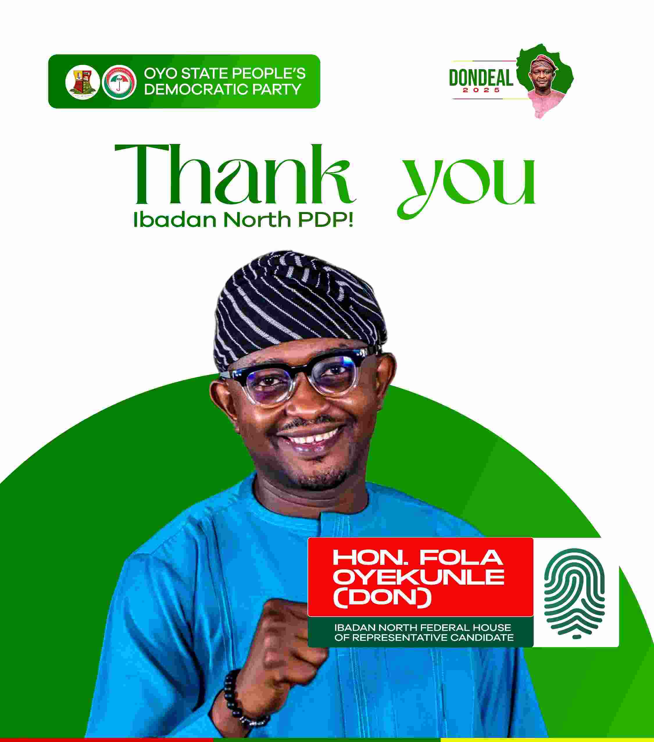 PDP Primary: Oyekunle Appreciates Makinde, Delegates, Dedicates Victory to the People