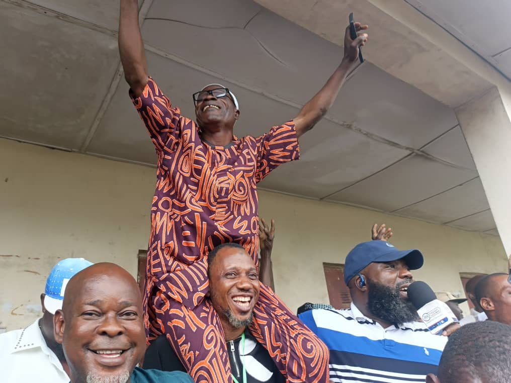 'Nasiru Hamzat emerged PDP Chairman In Oluyole. Congress Electoral Committee, Delegates